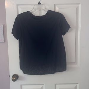 Lululemon quick pace top- black